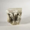 Discount Pamono White Plaster Capital, 1900s
