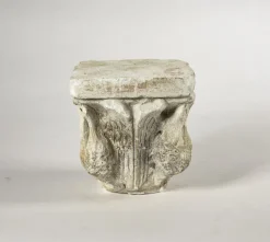 Discount Pamono White Plaster Capital, 1900s
