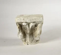Discount Pamono White Plaster Capital, 1900s
