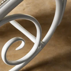New Pamono White Rocking Chair