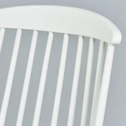 Pamono White Scandinavian Rocking Chair, 1960s><noscript><img width=