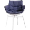 Sale Pamono White Swivel Husk Chair by Patricia Urquiola for B&B Italia, 2010s