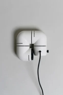 Outlet Pamono White Tatu Wall Lamp by André Ricard