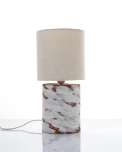 Sale Pamono White Wind Ceramic Table Lamp by Katia Langeard