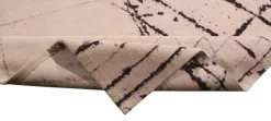 Outlet Pamono White Wool and Silk Rug from R&K Principal Jahanshah Nazmiyal