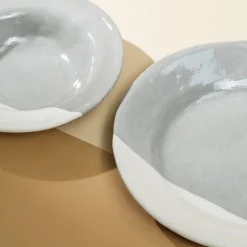 New Pamono White-Scar Plates from Conirossi, Set of 2