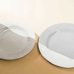 New Pamono White-Scar Plates from Conirossi, Set of 2