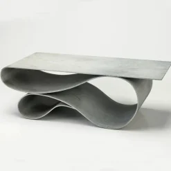 Discount Pamono Whorl Coffee Table in Concrete Canvas by Neal Aronowitz The Exceptional