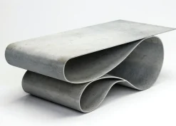 Discount Pamono Whorl Coffee Table in Concrete Canvas by Neal Aronowitz The Exceptional