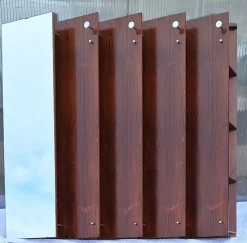 Pamono Wide German Teak Wall Coat Rack with Chrome-Plated Metal Hooks, Small Integrated Shelf and Removable Mirror, 1970s> Racks, Hooks & Valets