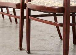 Pamono Wiener Secession Seating Set by Otto Wagner for Mundus Austria, 1903, Set of 3><noscript><img width=