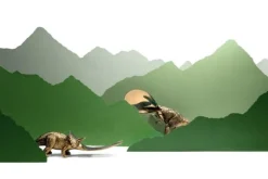 Pamono Wildware Triceratops Turcae Floor Lamp by Andreu Carulla Studio><noscript><img width=