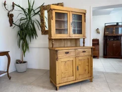 Pamono Wilhelminian Cupboard in Spruce