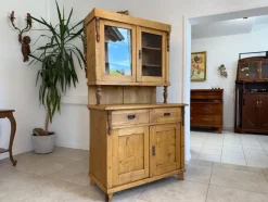 Pamono Wilhelminian Cupboard in Spruce