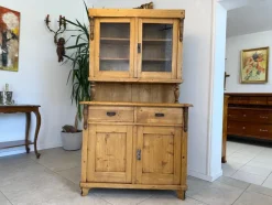 Pamono Wilhelminian Cupboard in Spruce