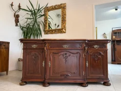Outlet Pamono Wilhelminian Sideboard in Oak