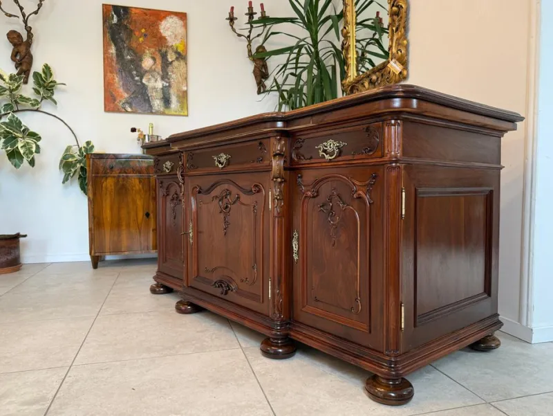 Outlet Pamono Wilhelminian Sideboard in Oak