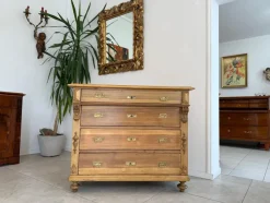 Outlet Pamono Wilhelminian Style Chest of Drawers in Spruce