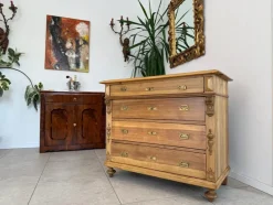 Outlet Pamono Wilhelminian Style Chest of Drawers in Spruce