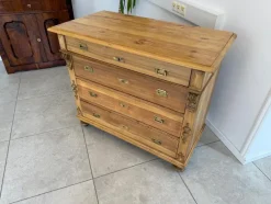 Outlet Pamono Wilhelminian Style Chest of Drawers in Spruce