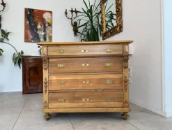 Outlet Pamono Wilhelminian Style Chest of Drawers in Spruce