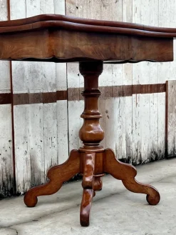 Online Pamono Willem III Dutch Mahogany Game Table, 1855s