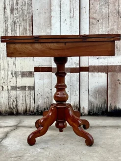 Online Pamono Willem III Dutch Mahogany Game Table, 1855s