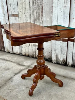 Online Pamono Willem III Dutch Mahogany Game Table, 1855s