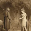 Hot Pamono William Derby, Edwin & Angelina, Early 19th Century, Watercolour