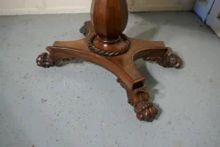 Pamono William IV Folding Games or Card Table, 1830s><noscript><img width=