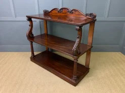 Sale Pamono William IV Mahogany Buffet by T Willson of London, 1830
