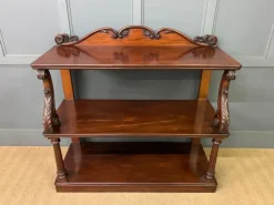 Sale Pamono William IV Mahogany Buffet by T Willson of London, 1830