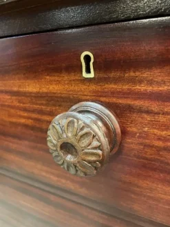 Discount Pamono William IV Mahogany Chest of Drawers, 1800s
