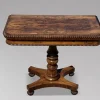 Best Pamono William IV Rosewood Fold-Over Card Table, 1830s