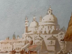Pamono William Knox, Venice Lagoon, 1917, Watercolour, Framed><noscript><img width=