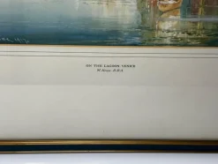 Pamono William Knox, Venice Lagoon, 1917, Watercolour, Framed><noscript><img width=