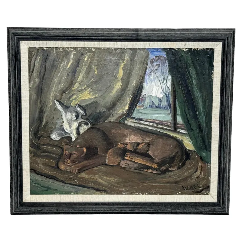 Discount Pamono William McCance, Maternal Stillness, Oil Painting, 1940s