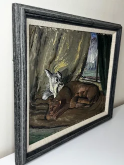 Discount Pamono William McCance, Maternal Stillness, Oil Painting, 1940s