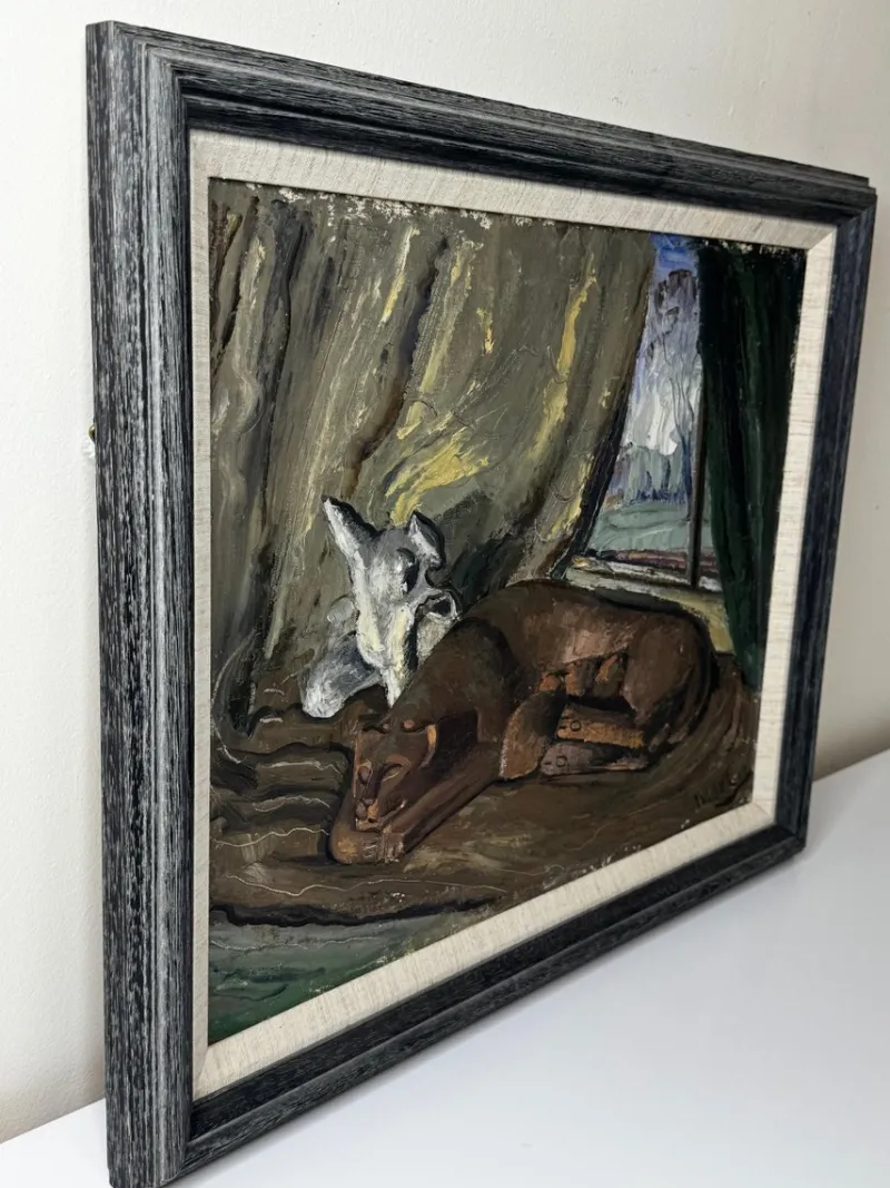 Discount Pamono William McCance, Maternal Stillness, Oil Painting, 1940s