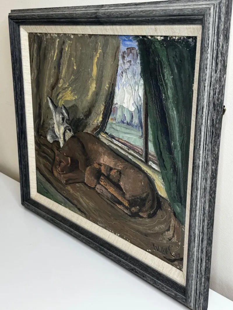 Discount Pamono William McCance, Maternal Stillness, Oil Painting, 1940s