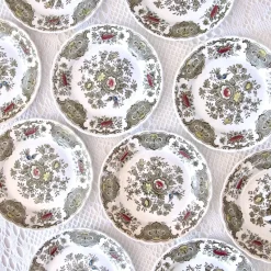 Discount Pamono Windsor Staffordshire Polychrome Plates from Ridgway, 1970s, Set of 10