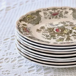 Discount Pamono Windsor Staffordshire Polychrome Plates from Ridgway, 1970s, Set of 10