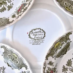 Discount Pamono Windsor Staffordshire Polychrome Plates from Ridgway, 1970s, Set of 10