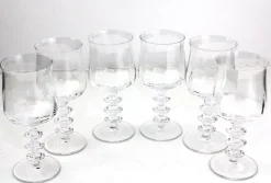 Pamono Wine Glasses from Riedel, 1960s, Set of 6> Glassware