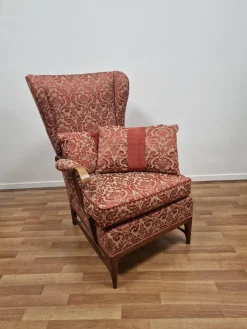 Pamono Winged Tub Chair by Paolo Buffa, 1950s><noscript><img width=