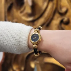 Pamono Womens Wristwatch by Émile Pequignet, France, 1980s><noscript><img width=