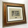 Pamono Wood, Gold & Silver Relief Picture Collection AG3, Italy, 1990s