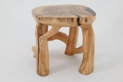 Pamono Wood Sculptural Coffee Table by Logniture><noscript><img width=