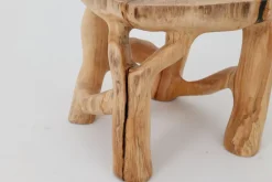 Pamono Wood Sculptural Coffee Table by Logniture><noscript><img width=