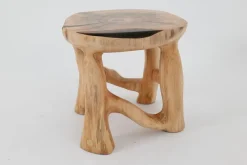Pamono Wood Sculptural Coffee Table by Logniture><noscript><img width=